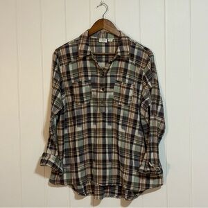 Cato Woman Plaid Pullover Top size 18/20W